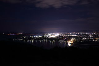 妙法寺 平和仏舎利塔の夜景スポット写真（1）class=