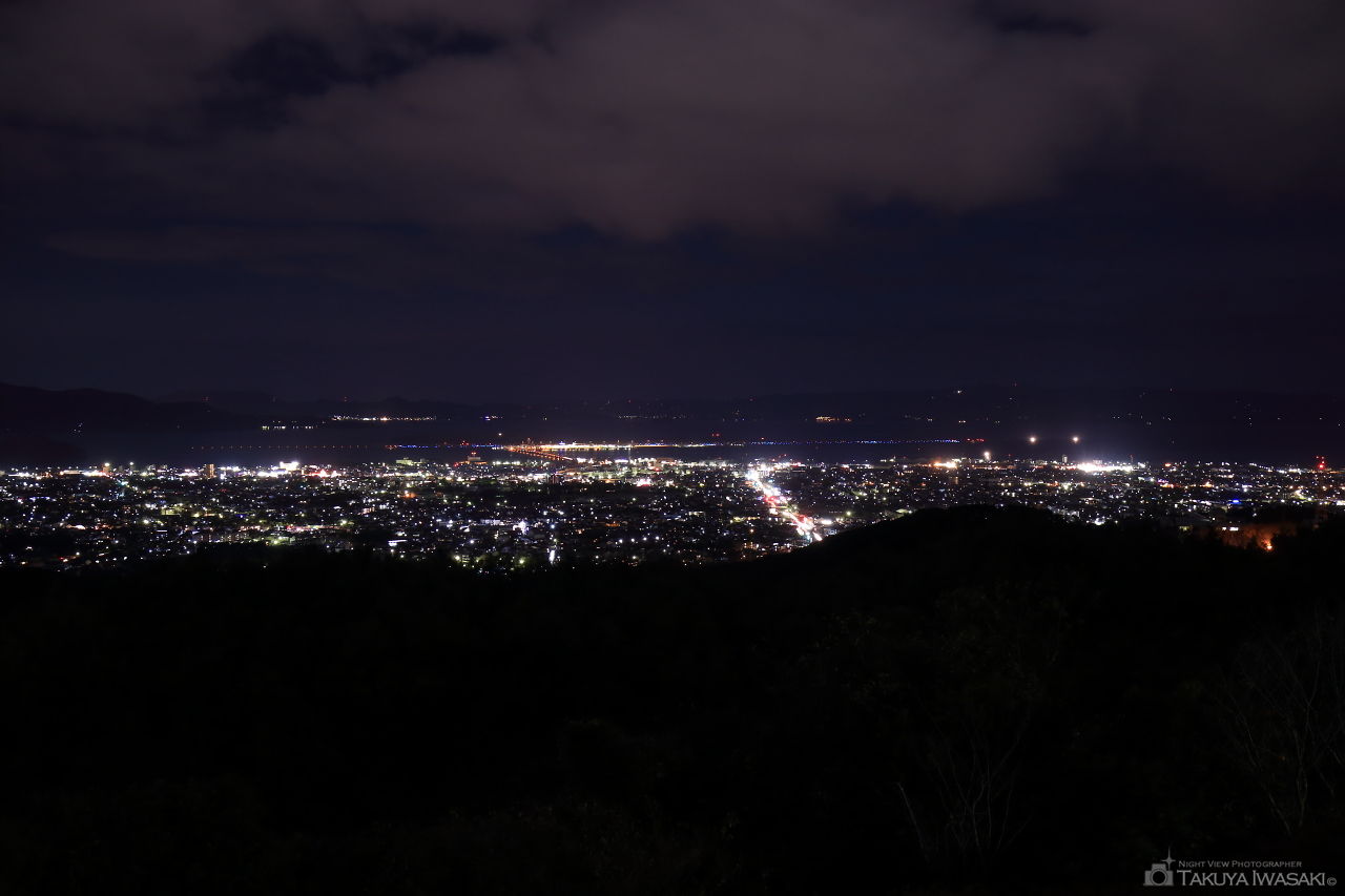 アルカディア大村　ますらがはら展望公園の夜景スポット写真（1）