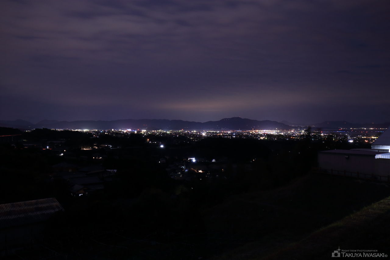 おおむら夢ファーム シュシュの夜景スポット写真（1）