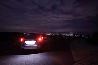 鉢巻山の夜景スポット写真（3）class=