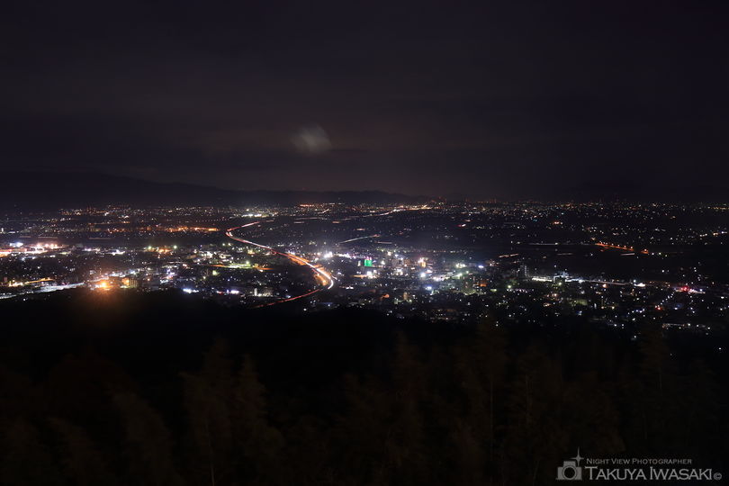 高良大社の夜景スポット写真（2）