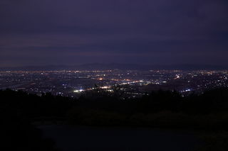高良山の夜景スポット写真（1）class=