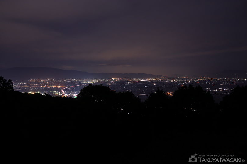 高良山の夜景スポット写真（2）