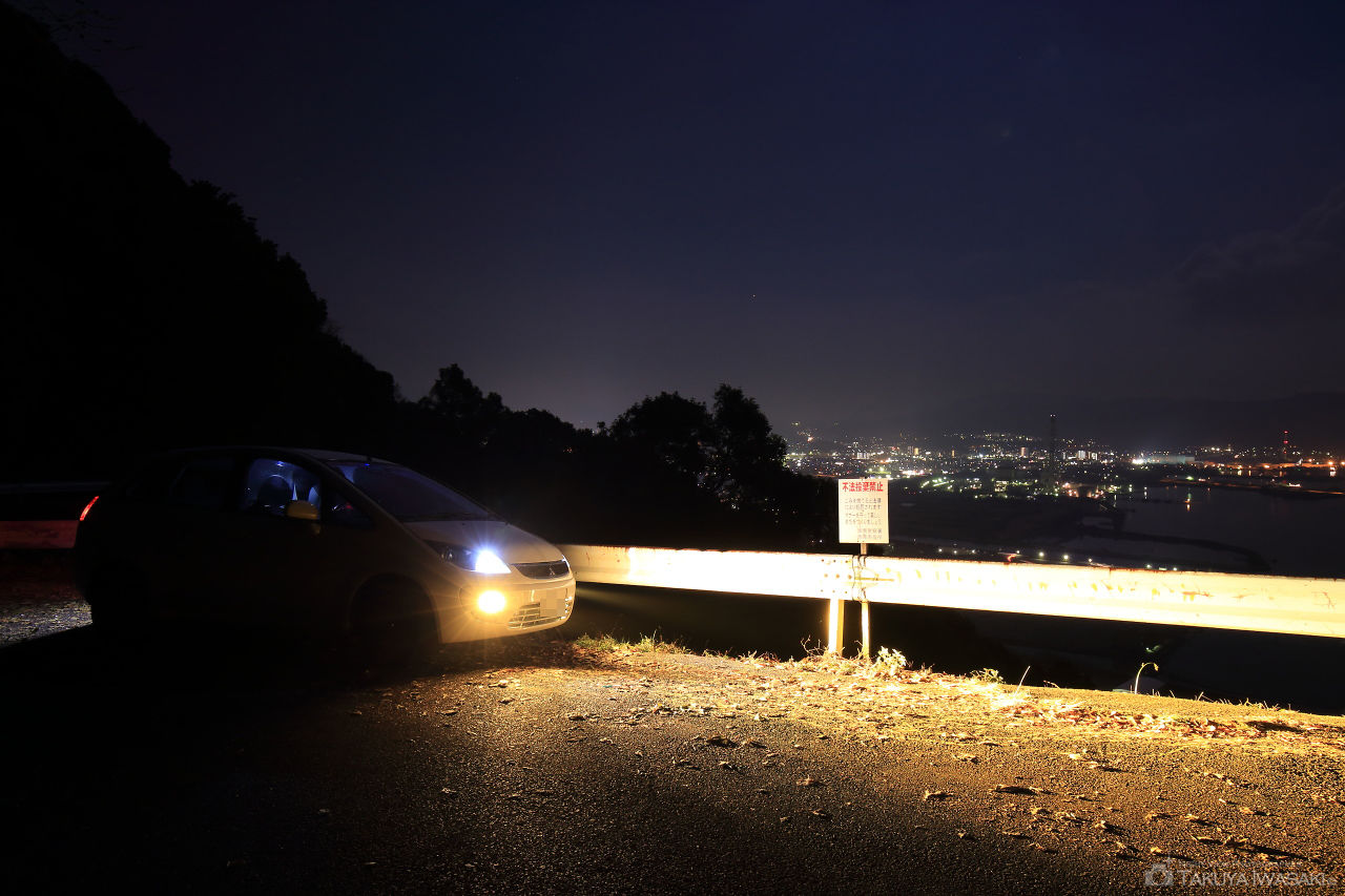 太華山麓の夜景スポット写真（2）