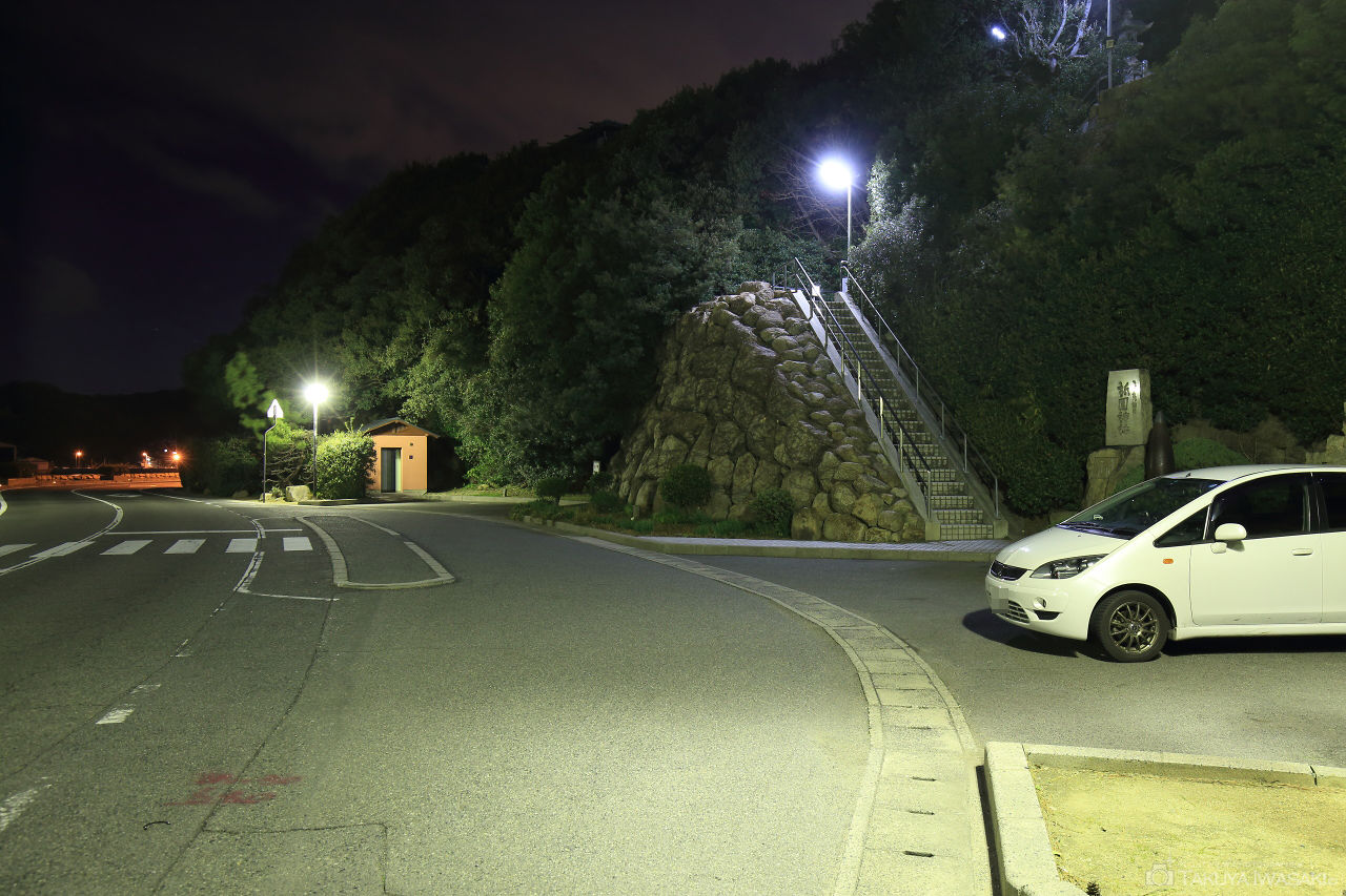 祇園神社前の夜景スポット写真（3）
