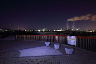 玉島ハーバーブリッジの夜景スポット写真（3）class=