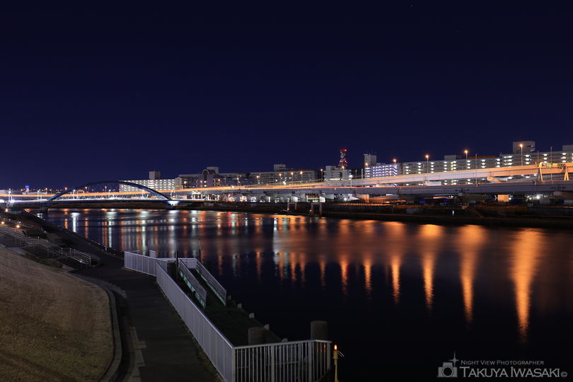 瑞光橋の夜景スポット写真（3）