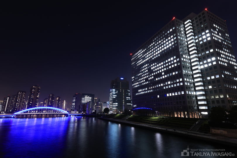 隅田川大橋 南側の夜景スポット写真（3）