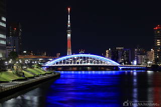 中央大橋の夜景スポット写真（1）class=