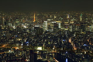 東京スカイツリー天望回廊の夜景スポット写真（2）class=