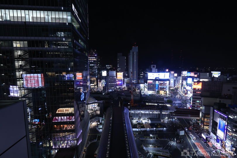 渋谷ヒカリエの夜景スポット写真（1）