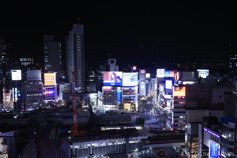 渋谷ヒカリエの夜景スポット写真（2）
