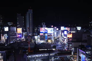 渋谷ヒカリエの夜景スポット写真（2）class=