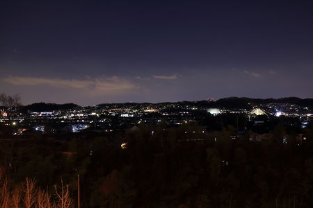 日野バイパスの夜景スポット写真（1）class=