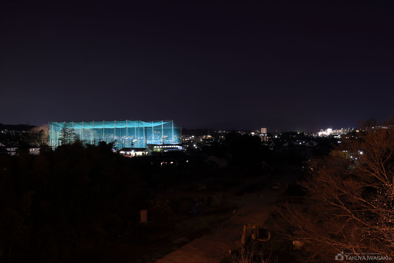日野バイパスの夜景スポット写真（2）