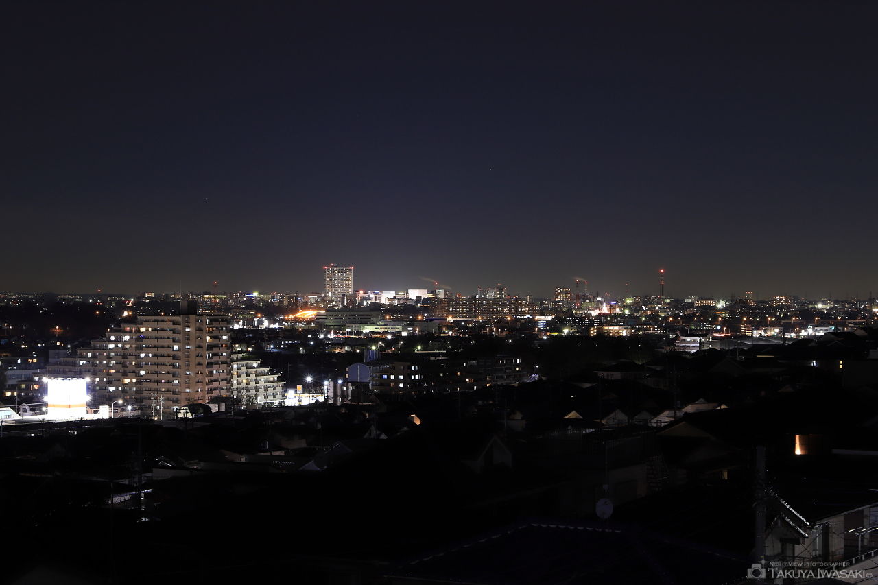 見晴らし台地区センターの夜景スポット写真（2）
