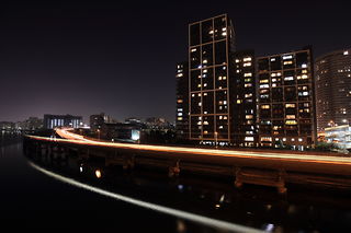 八潮橋の夜景スポット写真（2）class=