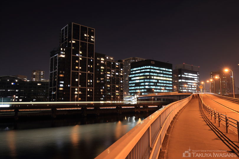 八潮橋の夜景スポット写真（4）