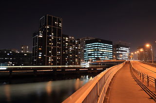 八潮橋の夜景スポット写真（4）class=