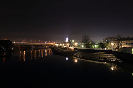 見晴らし橋の夜景スポット写真（2）class=
