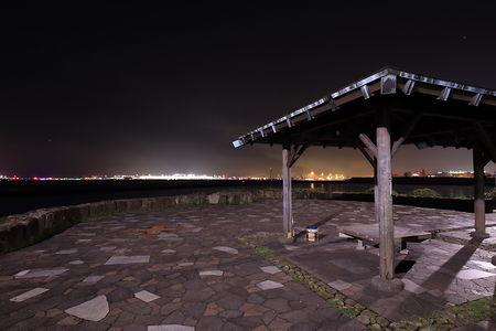 京浜島緑道公園の夜景スポット写真（4）class=
