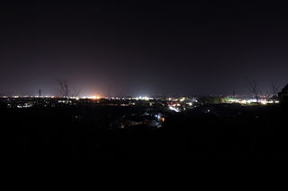 大仏山公園　展望広場の夜景スポット写真（2）class=