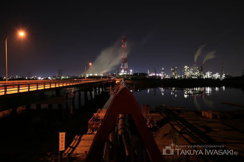 磯津橋の夜景スポット写真（5）