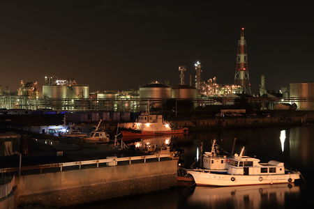稲葉水門の夜景スポット写真（3）class=