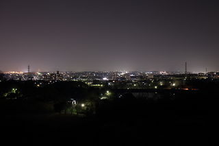 大高緑地 展望台の夜景スポット写真（1）class=