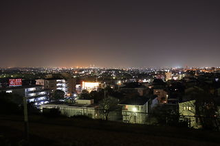 名古屋港・名港トリトン方面の夜景