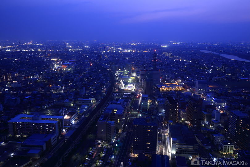 岐阜シティ・タワー43の夜景スポット写真（1）