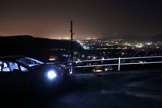 御嵩城趾公園の夜景スポット写真（4）class=