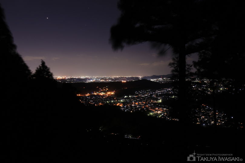 定光寺 森林交流館の夜景スポット写真（1）