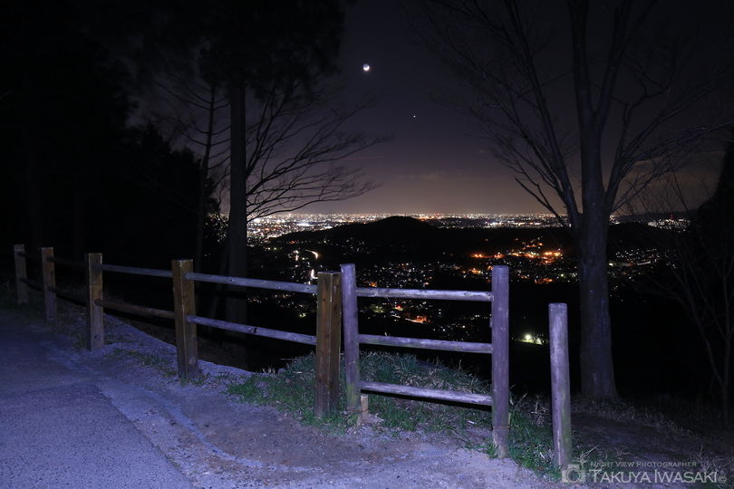 定光寺 森林交流館の夜景スポット写真（3）