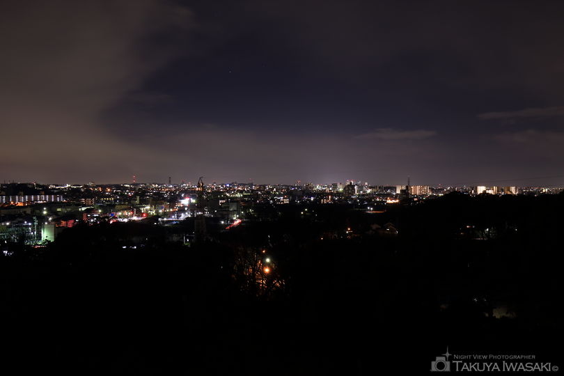 色金山歴史公園の夜景スポット写真（2）