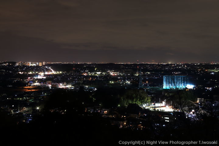 平成展望台の夜景スポット写真（1）