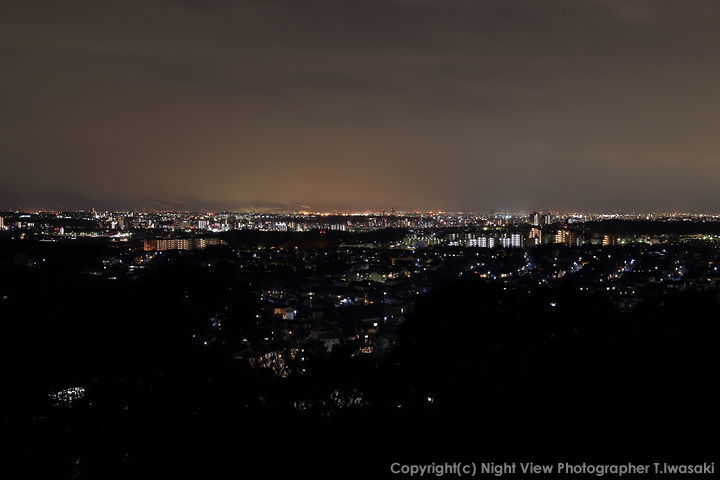 平成展望台の夜景スポット写真（2）
