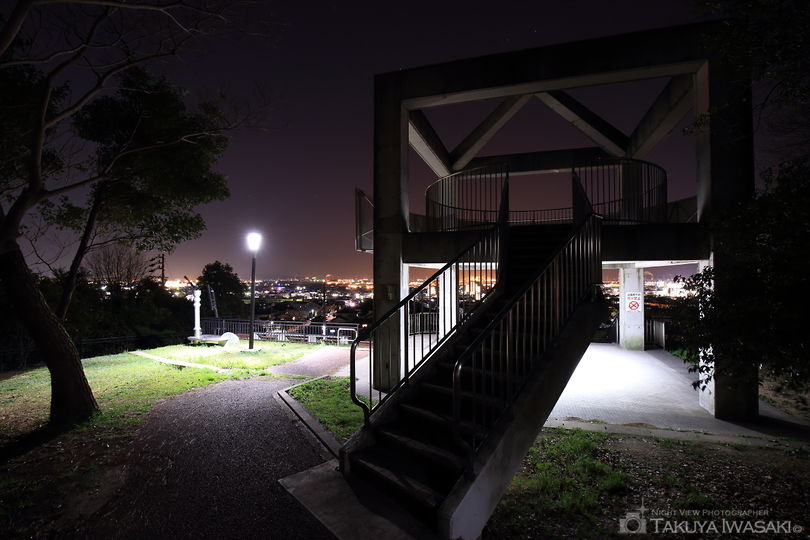 任坊山公園の夜景スポット写真（5）