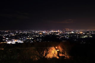 八ツ面山公園の夜景スポット写真（2）class=