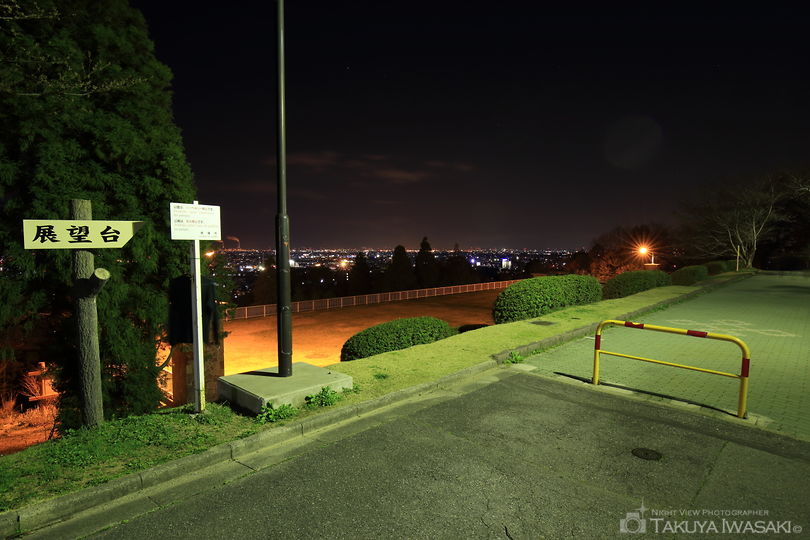 八ツ面山公園の夜景スポット写真（5）