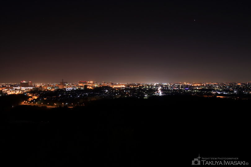 野見山展望台の夜景スポット写真（1）