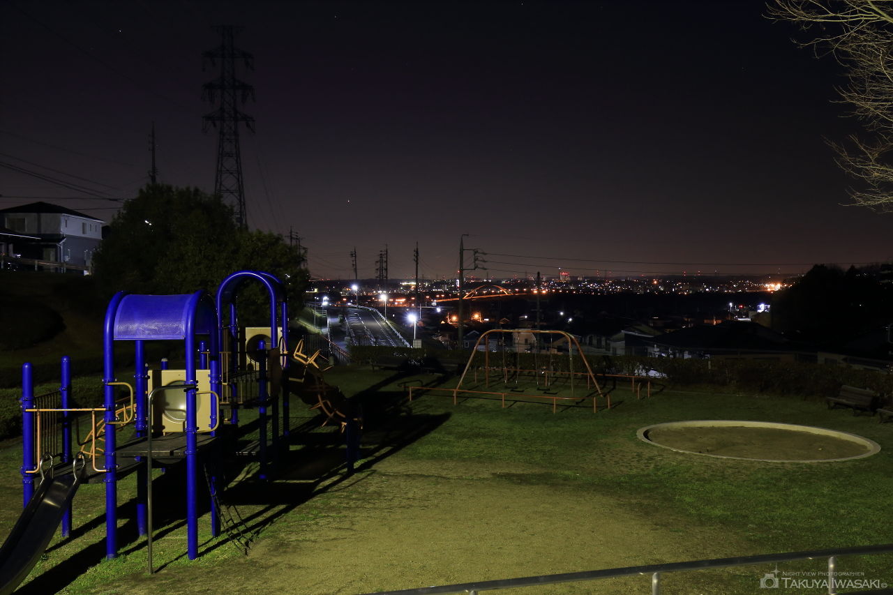 市木南公園の夜景スポット写真（2）
