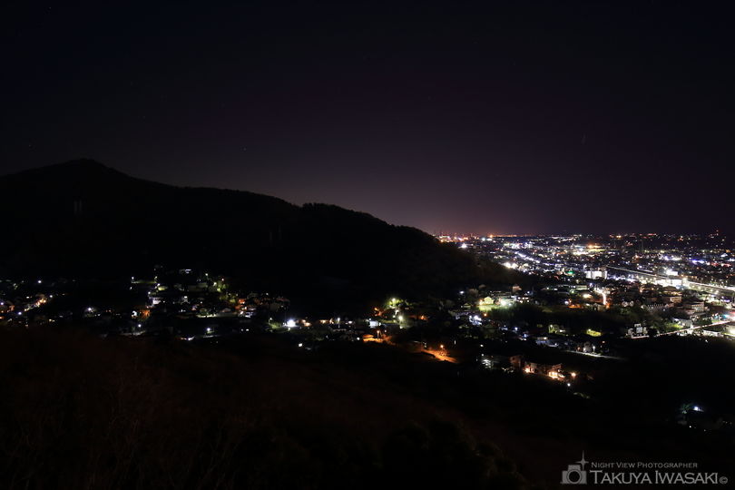 岩屋緑地展望台の夜景スポット写真（3）