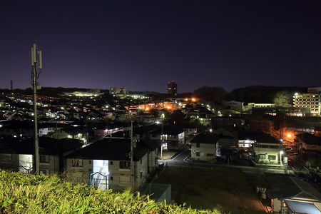 片倉町を中心とした夜景