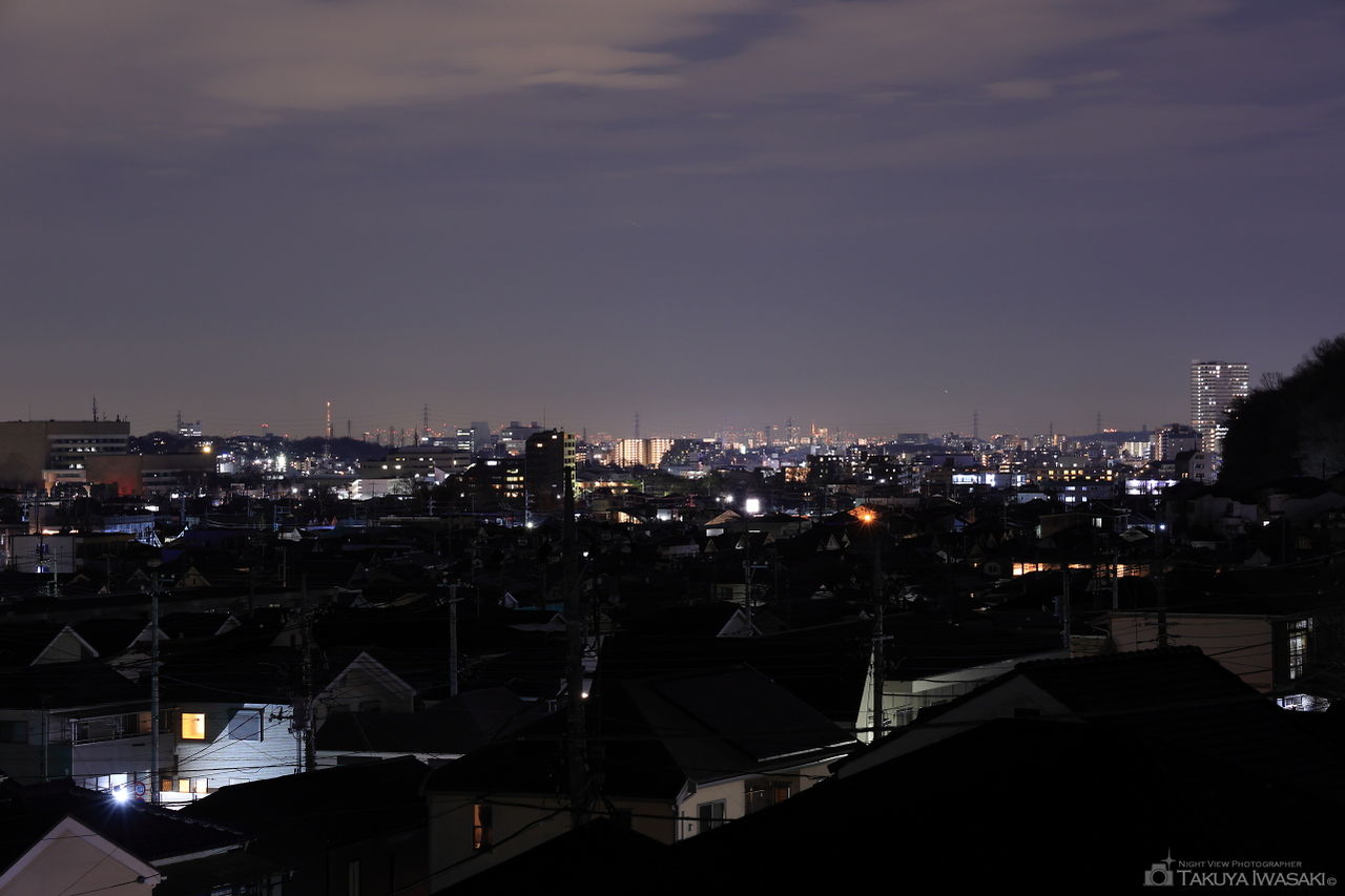 横川つつじ公園の夜景スポット写真（1）