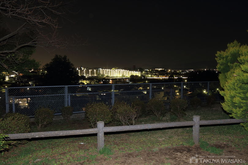 山田北公園の夜景スポット写真（2）