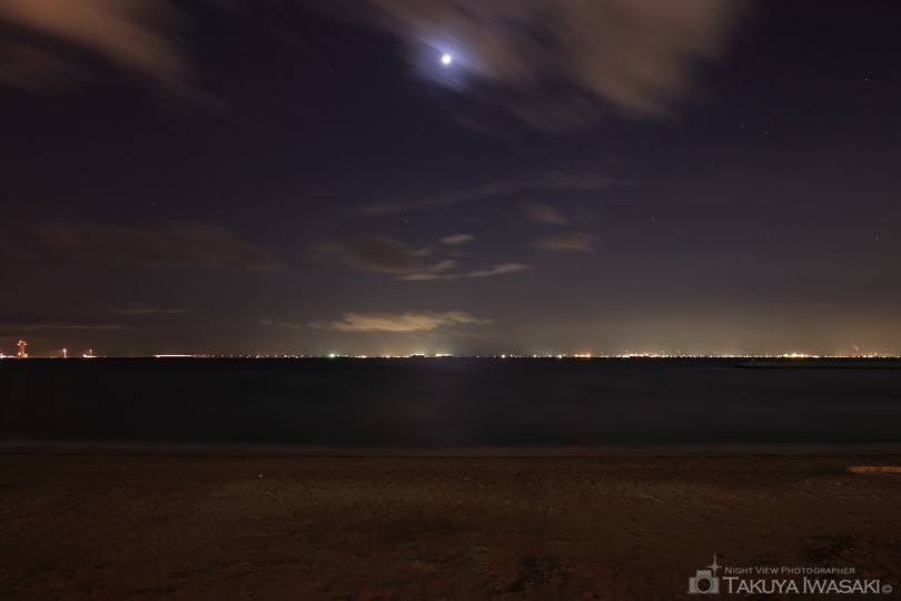 りんくうビーチの夜景スポット写真（3）