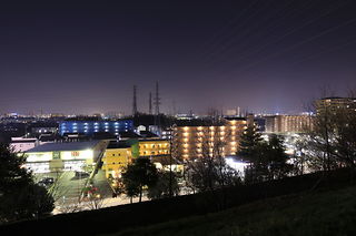 小山内裏公園 東展望広場の夜景スポット写真（1）class=