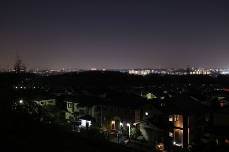 大塚・松が谷方面の夜景