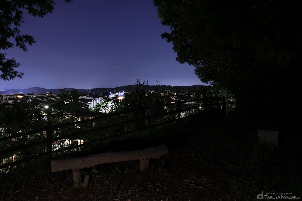 北八幡神社の夜景スポット写真（3）
